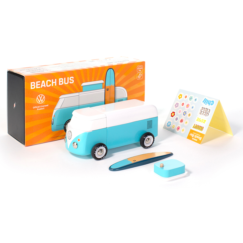 Vw Beach Bus - Ocean (Bva319) 16,5X9,4X8,4Cm, Magnetisch,