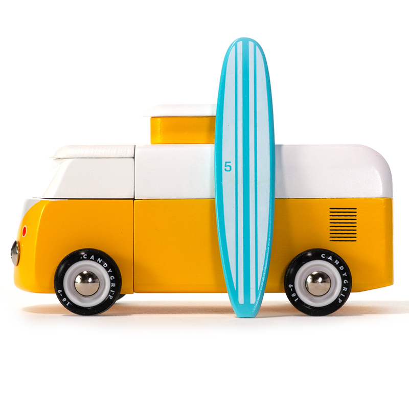 Vw Beach Bus - Sunset (Bva235) 16,5X9,4X8,4Cm, Magnetisch,