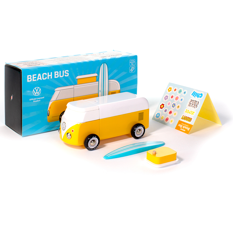 Vw Beach Bus - Sunset (Bva235) 16,5X9,4X8,4Cm, Magnetisch,