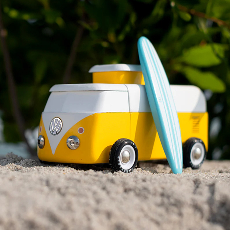 Vw Beach Bus - Sunset (Bva235) 16,5X9,4X8,4Cm, Magnetisch,