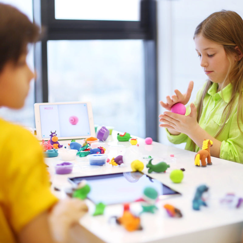 Hey Clay boetseerset Dog Duddies - 15 potjes