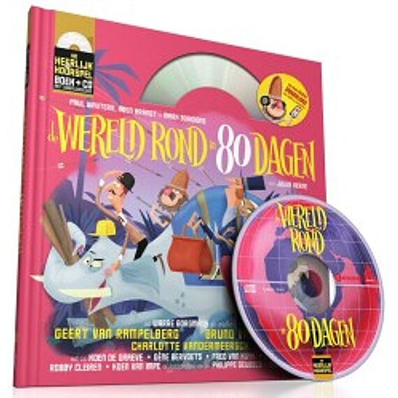 Luisterboek De Wereld Rond In 80 Dagen - Boek + Cd