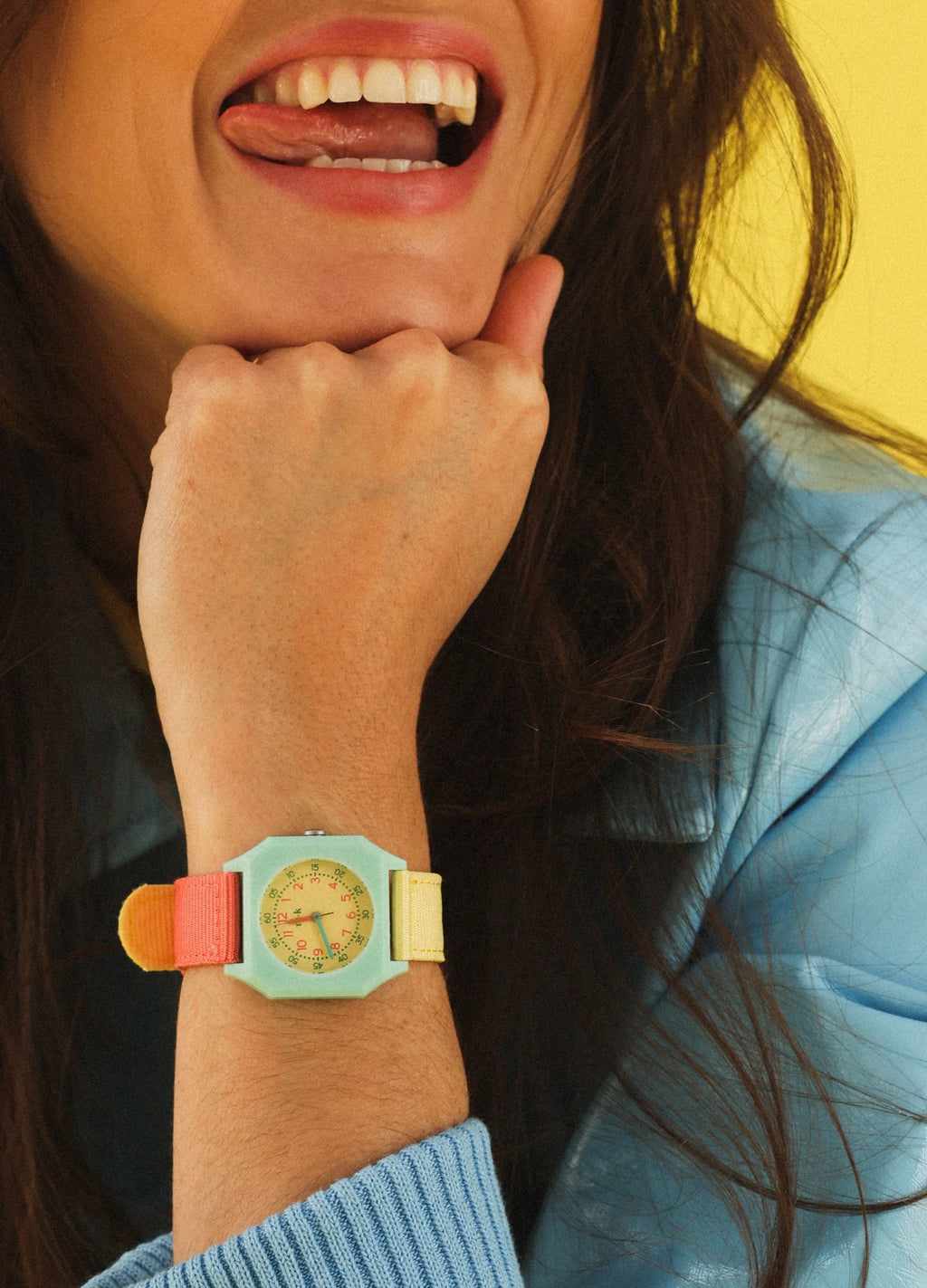 Mini Kyomo horloge - Bubble Gum