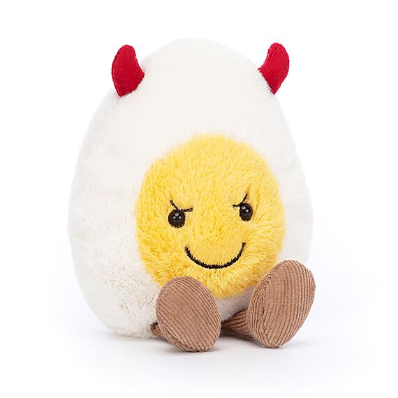 Knuffel Ei Amuseable Devilled Egg - 14 cm