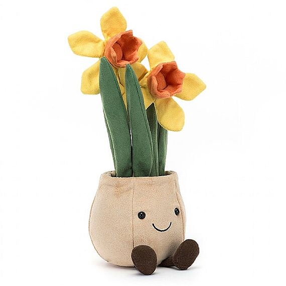 Knuffel Bloempot Amuseable Daffodil Pot | 29 Cm