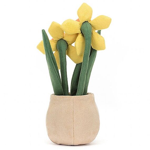 Knuffel Bloempot Amuseable Daffodil Pot | 29 Cm