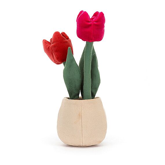 Knuffel Bloempot Amuseable Tulip Pot | 30 Cm