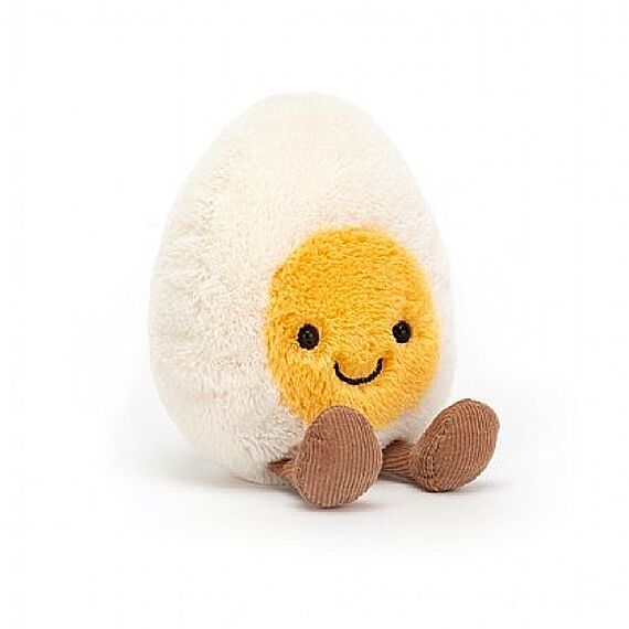 Knuffeltje Ei Amuseable Happy Boiled Egg | 14 cm