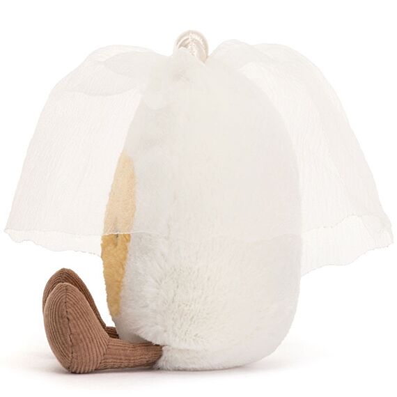 Knuffeltje Amuseables Boiled Egg Bride | 14 Cm