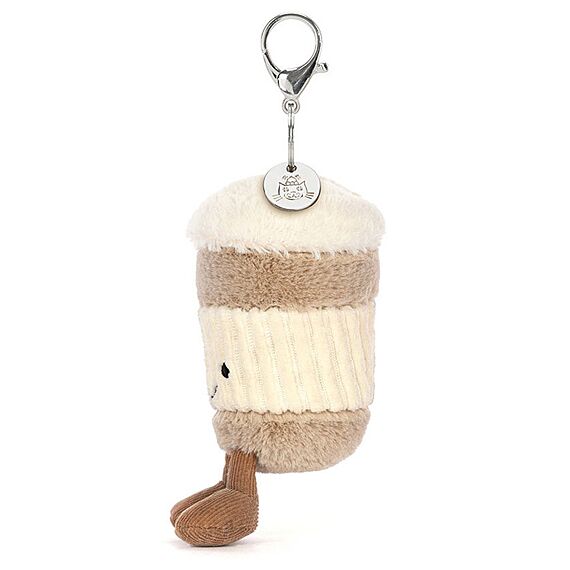 Sleutelhanger Amuseable Coffee-To-Go Bag Charm - 12 Cm