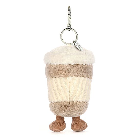 Sleutelhanger Amuseable Coffee-To-Go Bag Charm - 12 Cm