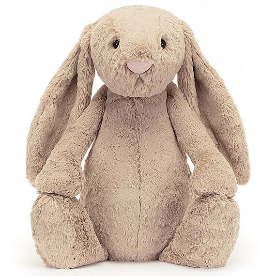 Knuffel Konijn Bashful Beige Bunny Huge - 51 cm