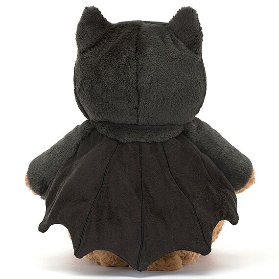 Knuffel Beer Bartholomew Bear Bat - 26 Cm