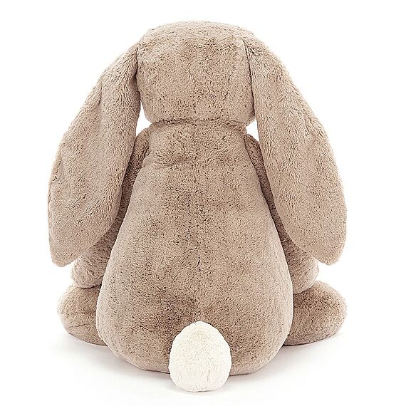 Knuffel Konijn Bashful Beige Bunny Really Really Big - 108 cm