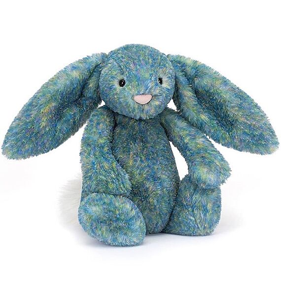 Knuffel Konijn Bashful Luxe Bunny Azure Medium - 31 cm