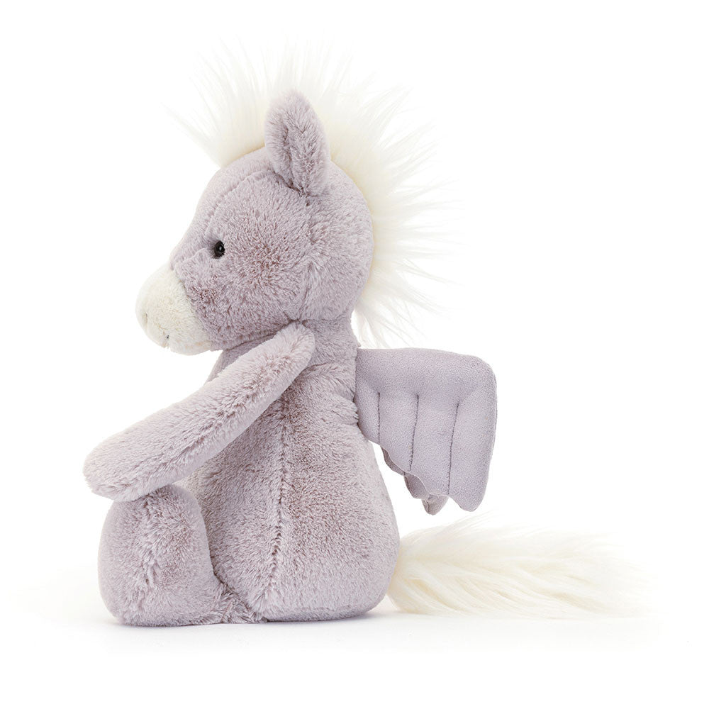 Knuffel Paard Bashful Pegasus Original - 23 cm