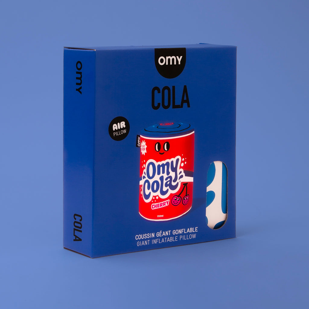 Opblaasbaar zitkussen Cola - Air Collection