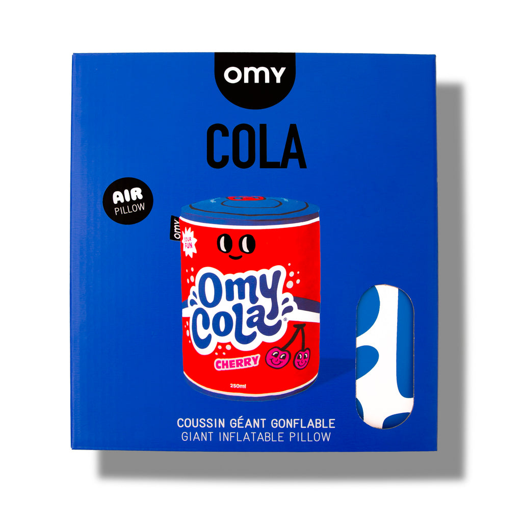 Opblaasbaar zitkussen Cola - Air Collection