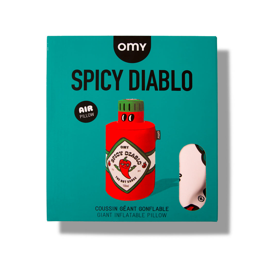 Opblaasbaar kussen Spicy Diablo - Air Collection