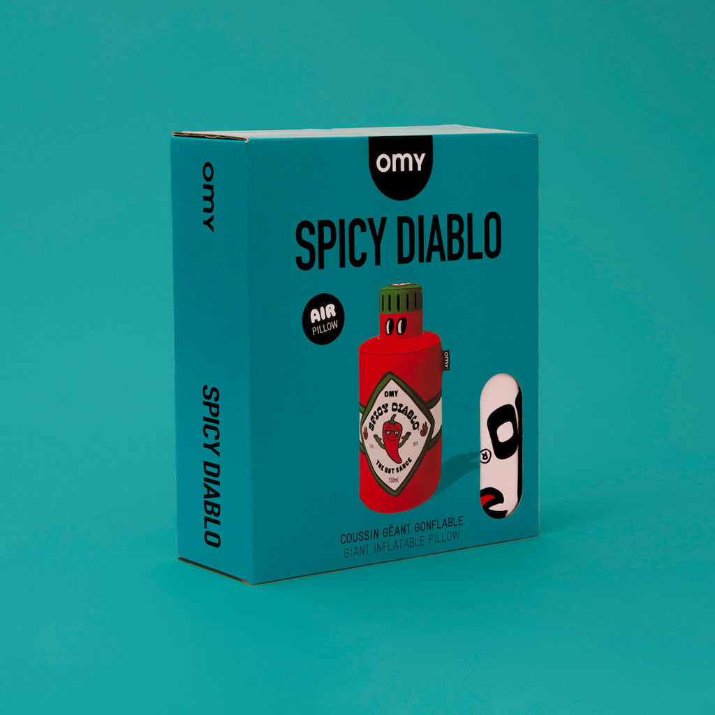 Opblaasbaar kussen Spicy Diablo - Air Collection