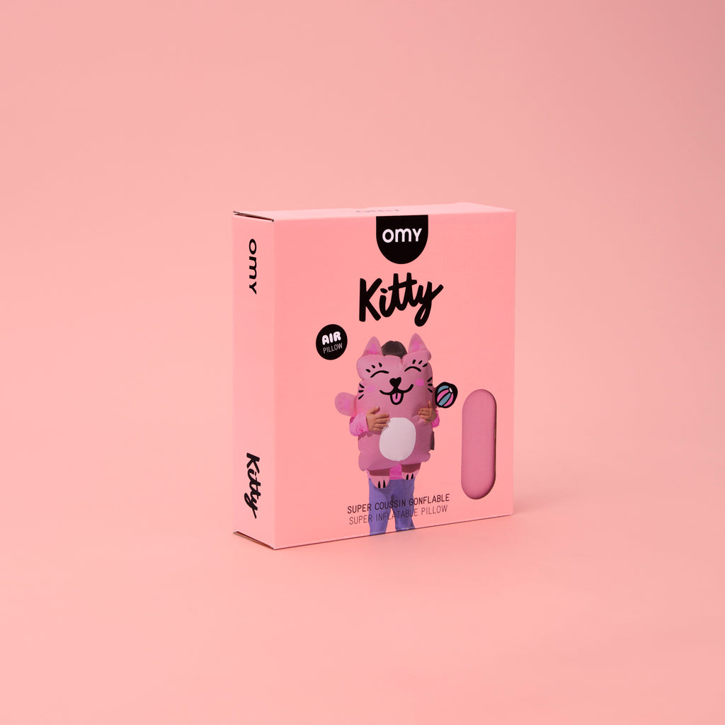 Opblaasbaar kussen Kitty - Air Collection