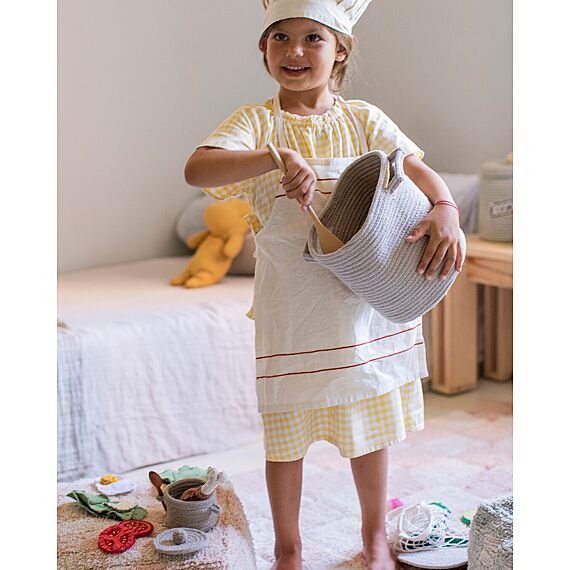 Speelmand Met Kookaccessoires - Play Basket Little Chef