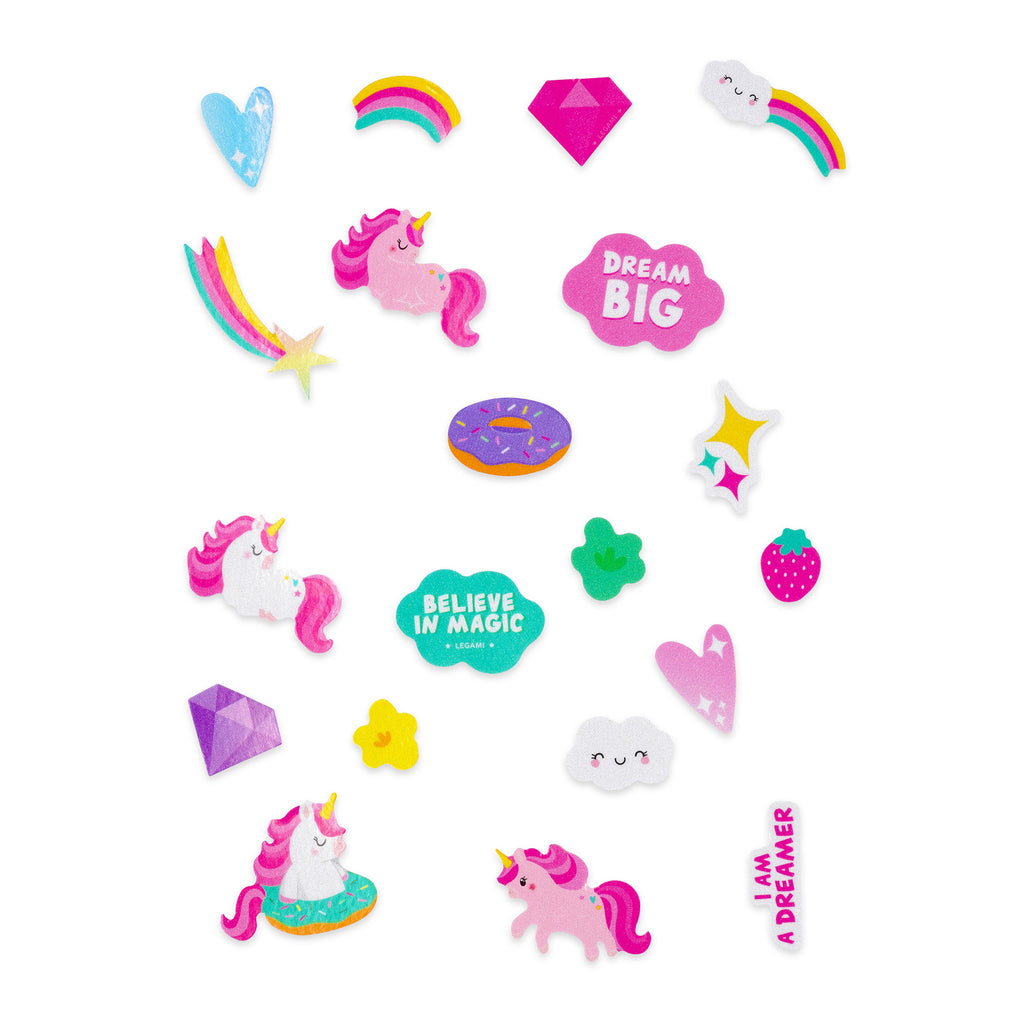 Reflective Bicycle Stickers Ride With Style Unicorn - set van 40