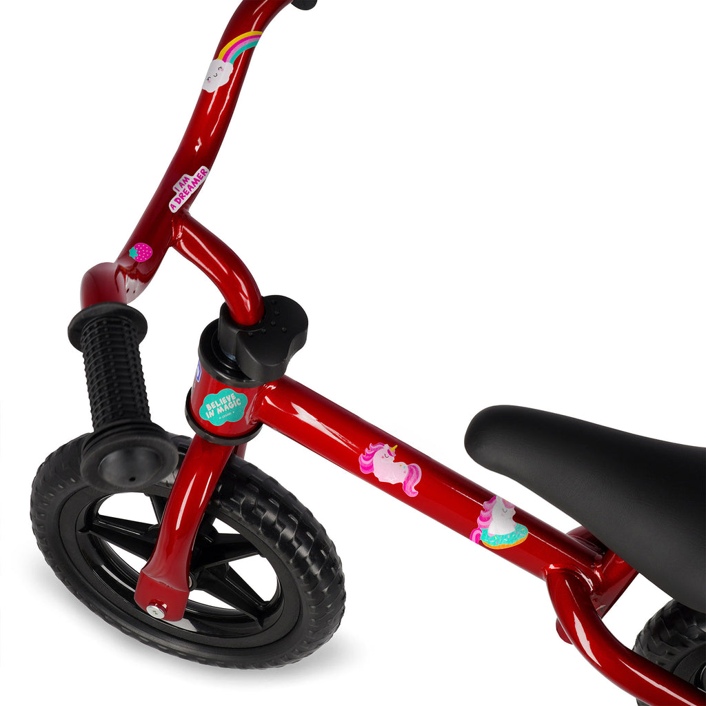 Reflective Bicycle Stickers Ride With Style Unicorn - set van 40