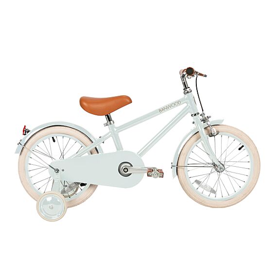 Muntgroene kinderfiets Classic Bike Pale Mint - 16 inch