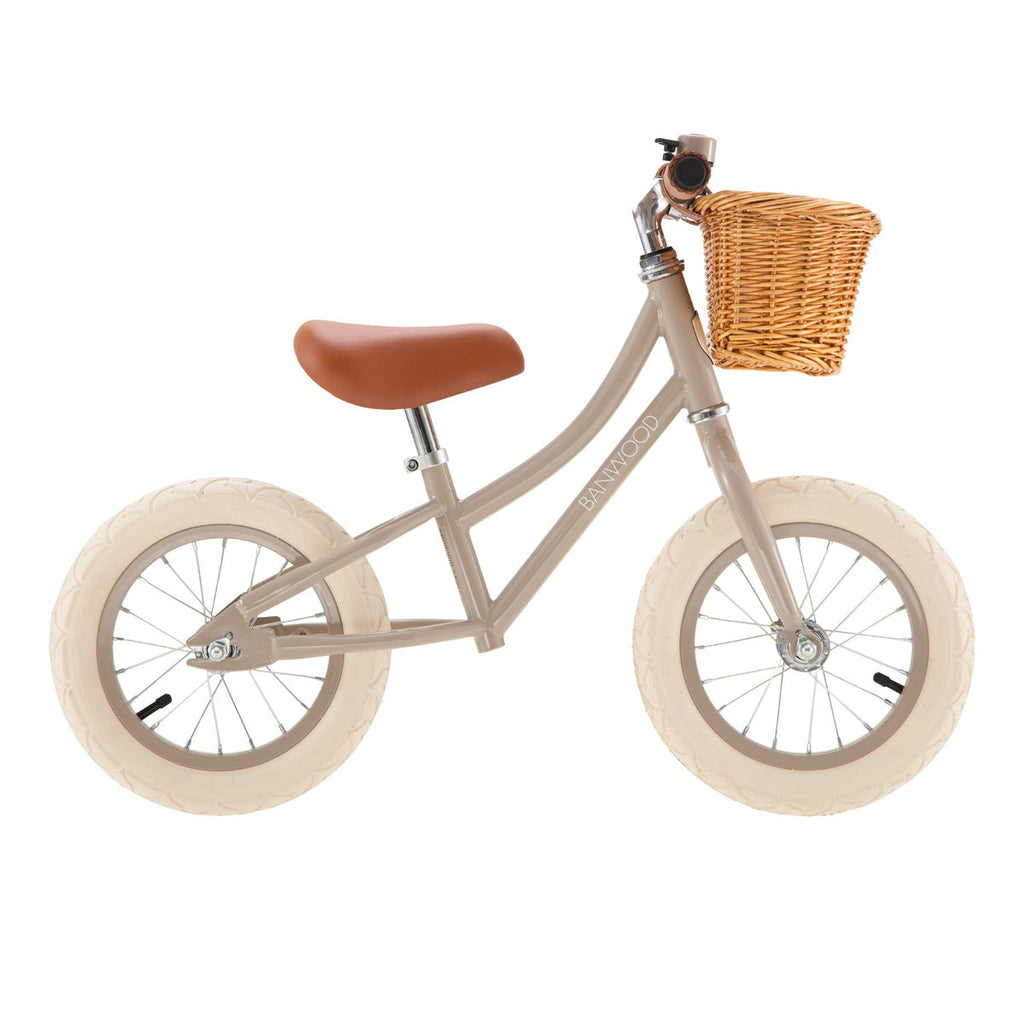 Banwood First Go Loopfiets Beige