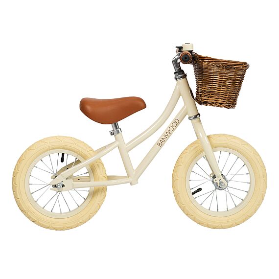 Stalen Loopfiets First Go Vintage Cream