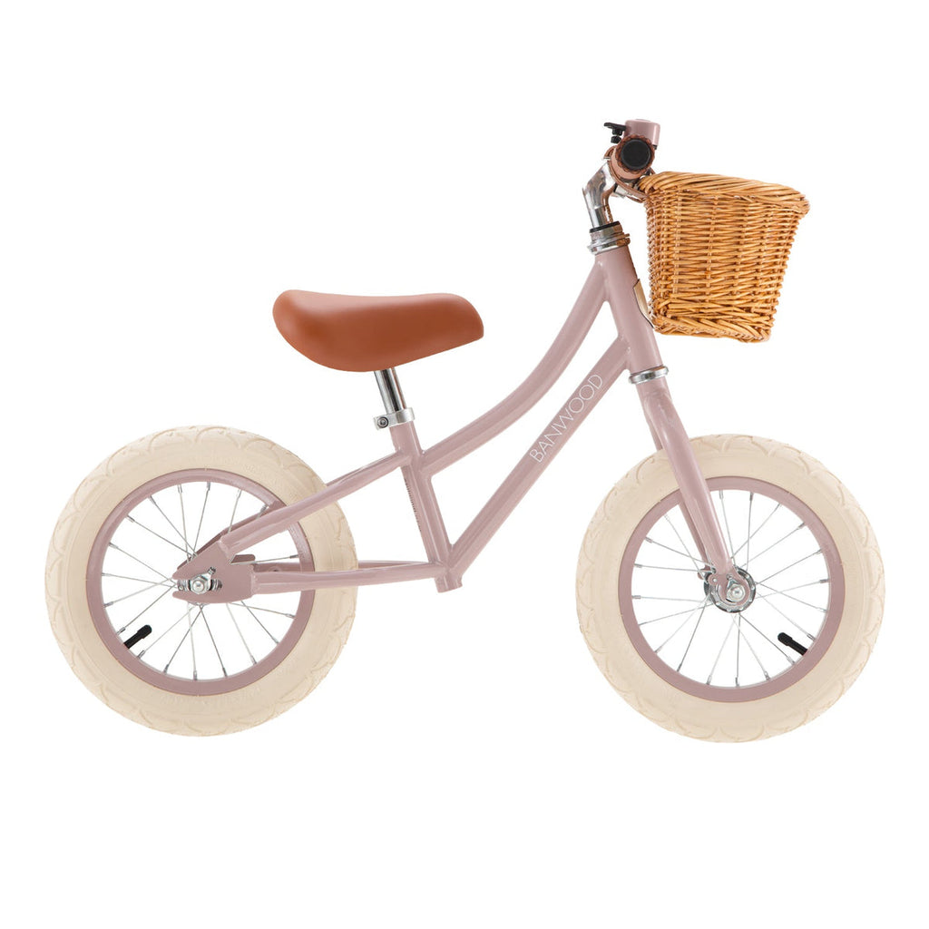 Banwood First Go Loopfiets Dusty Pink