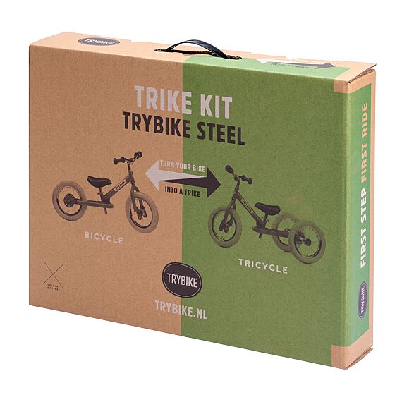 Kit Voor Trybike Metaal - Zwart Wiel