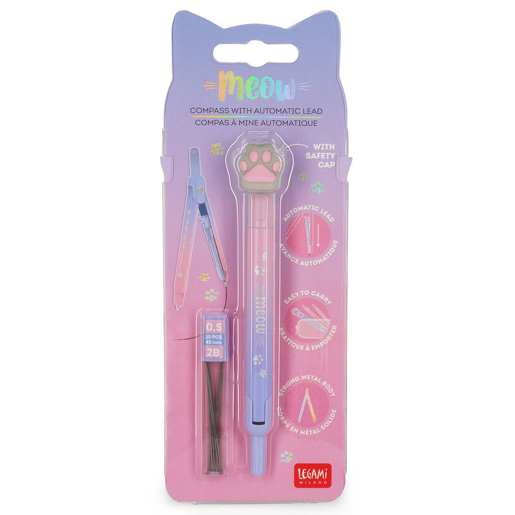 Passer Meow - Compass With Automatic Lead - Kitty - 2B Lead