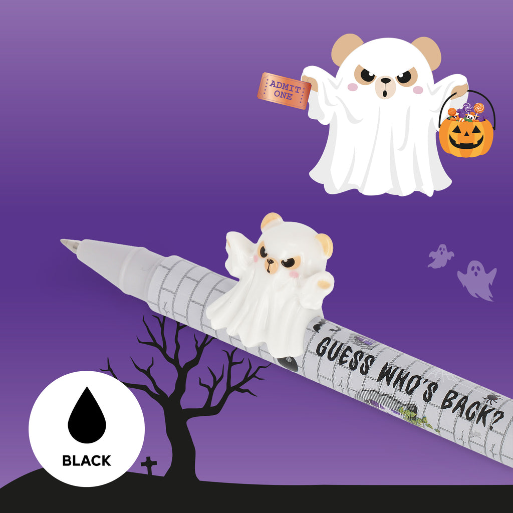 Gelpennen Spooky Party - Spookbeer + Mummiepoes - set van 2