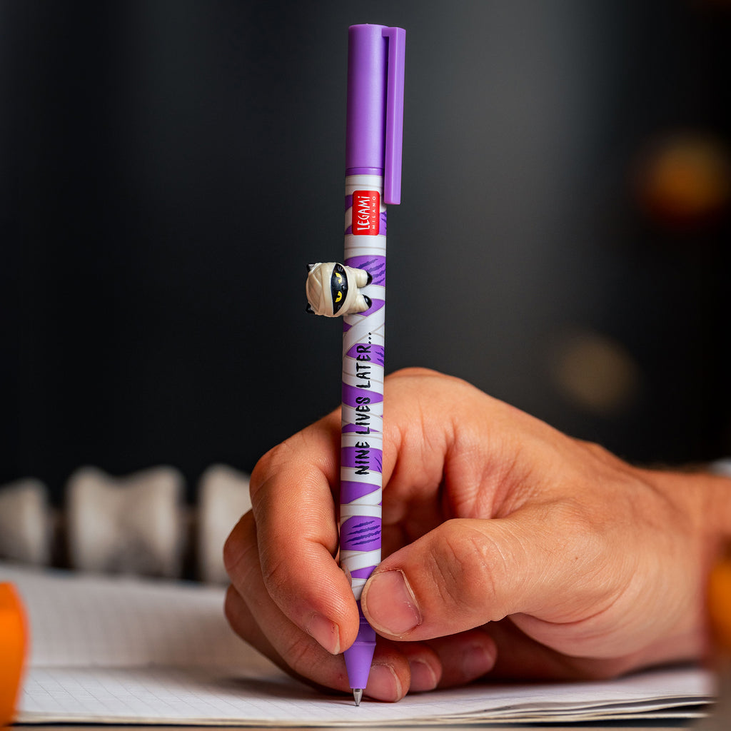 Gelpennen Spooky Party - Spookbeer + Mummiepoes - set van 2