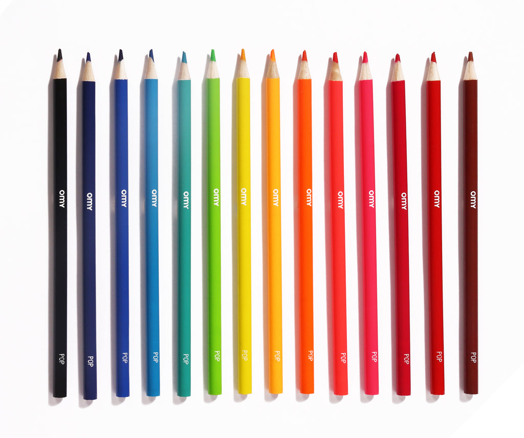 Set van 16 kleurpotloden Coloring Tools - Pop Crayons