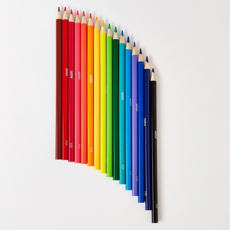 Set van 16 kleurpotloden Coloring Tools - Pop Crayons