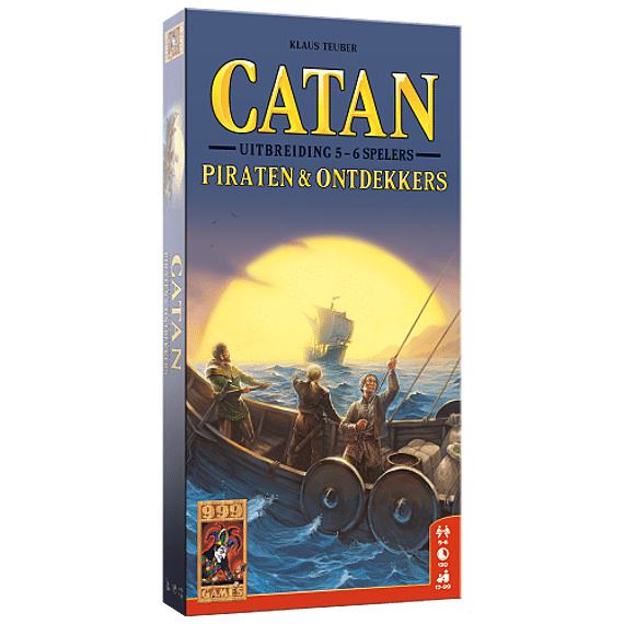 Catan: Uitbreiding Piraten & Ontdekkers 5/6 Spelers - 999 Games