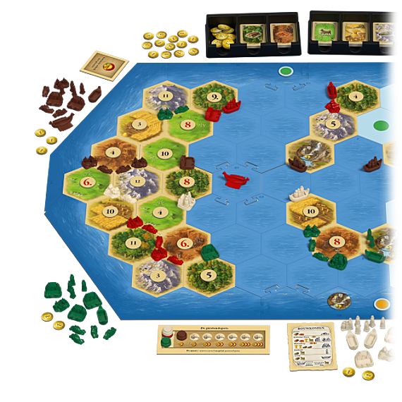 Catan: Uitbreiding Piraten & Ontdekkers 5/6 Spelers - 999 Games