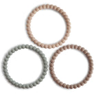 Bijtarmbandjes Silicone Bracelet Clary Sage Tuscany Desert Sand - Set van 3