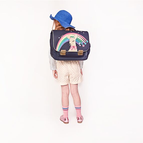 Schooltas Classic | It Bag Midi Rainbow Deer