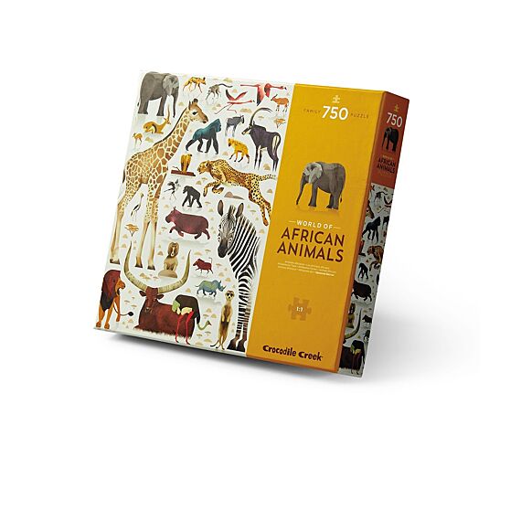 750 St. Familie Puzzel - Dieren In Afrika