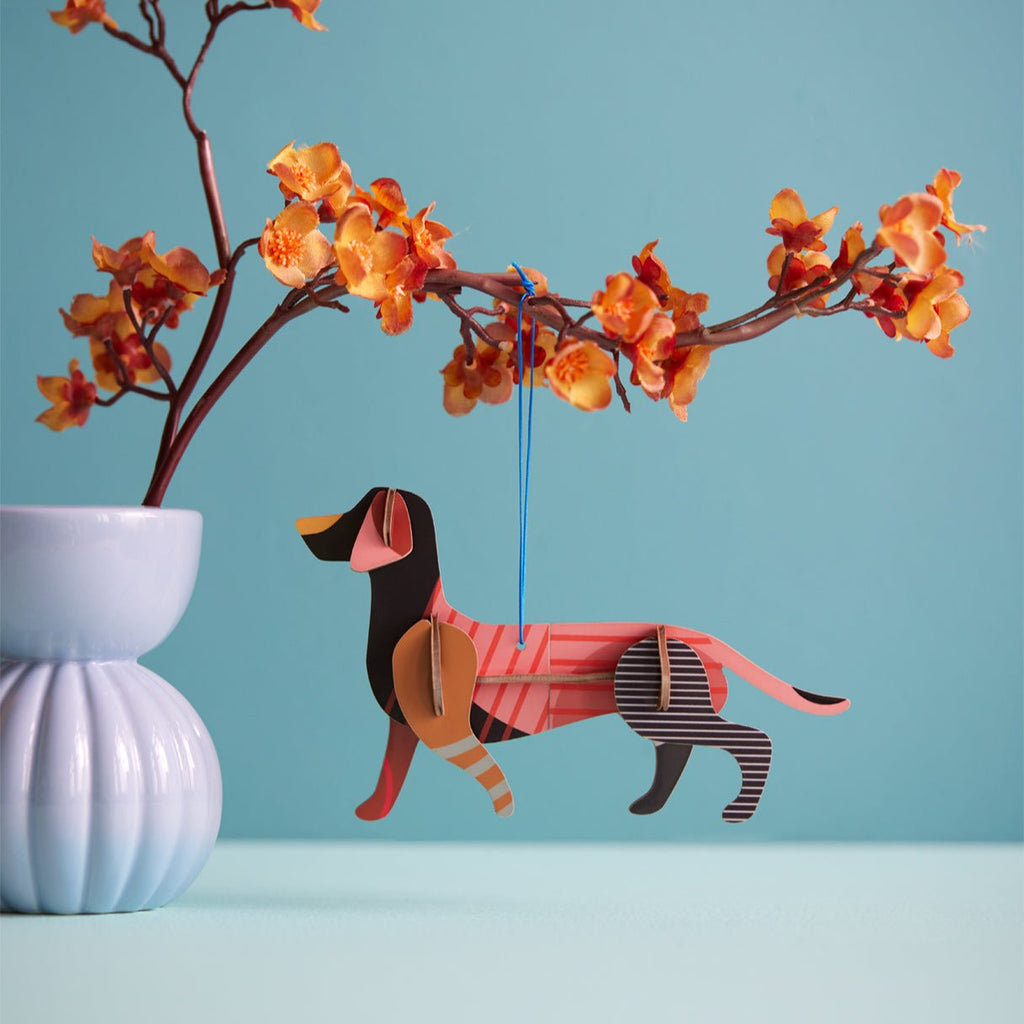 Hangende decoratie Lucky Charm - Dachshund - Festive Collection