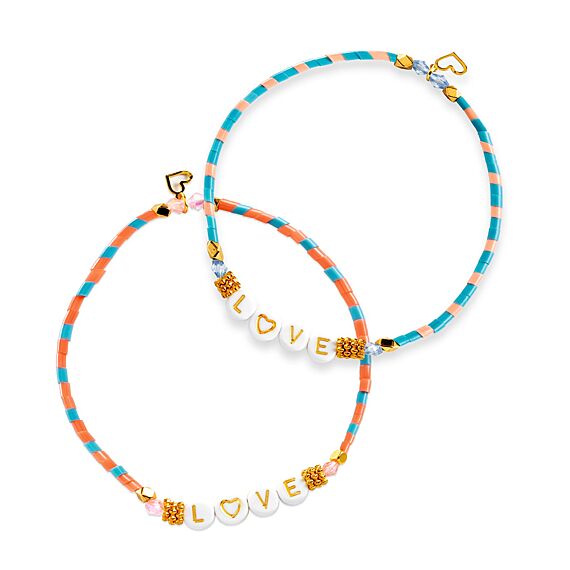 Knutselset Letter Armbandjes | You & Me