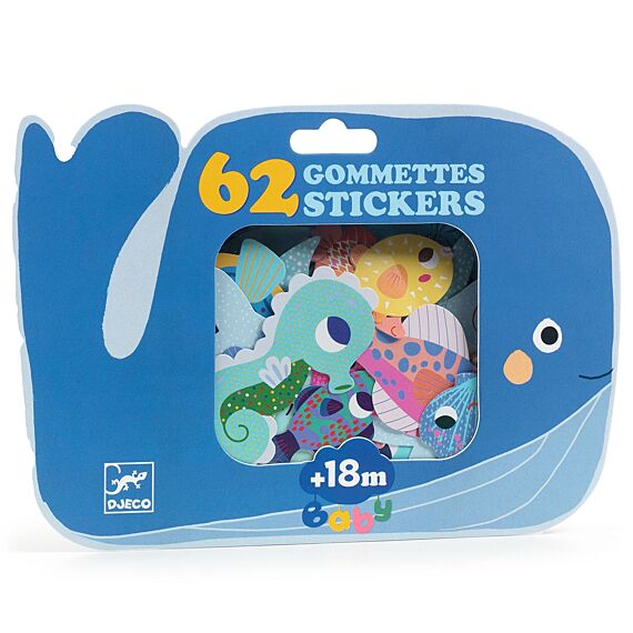 Stickerset | Oceaandieren