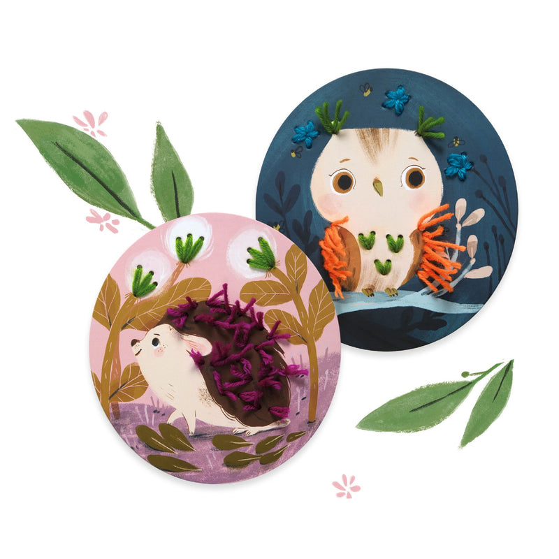 Creatieve Kit - Stap voor stap rijgen met wol