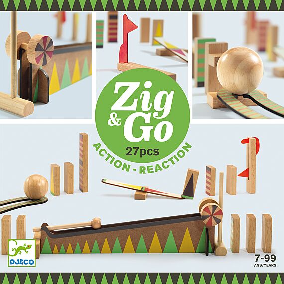 Behendigheidsspel Zig & Go | 27 Delen