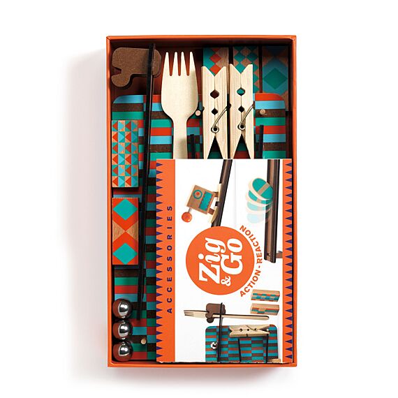 Behendigheidsspel Zig & Go Fork | Set Van 14