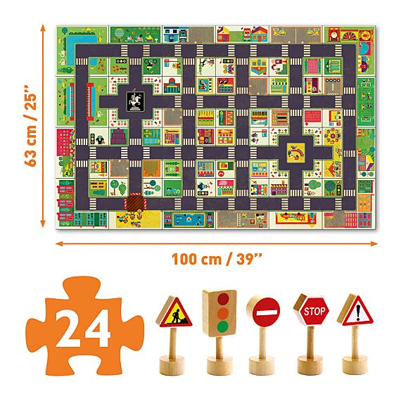 Puzzel Auto Circuit | De Stad